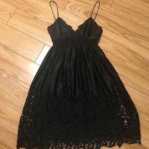 Silk Babydoll Dress
